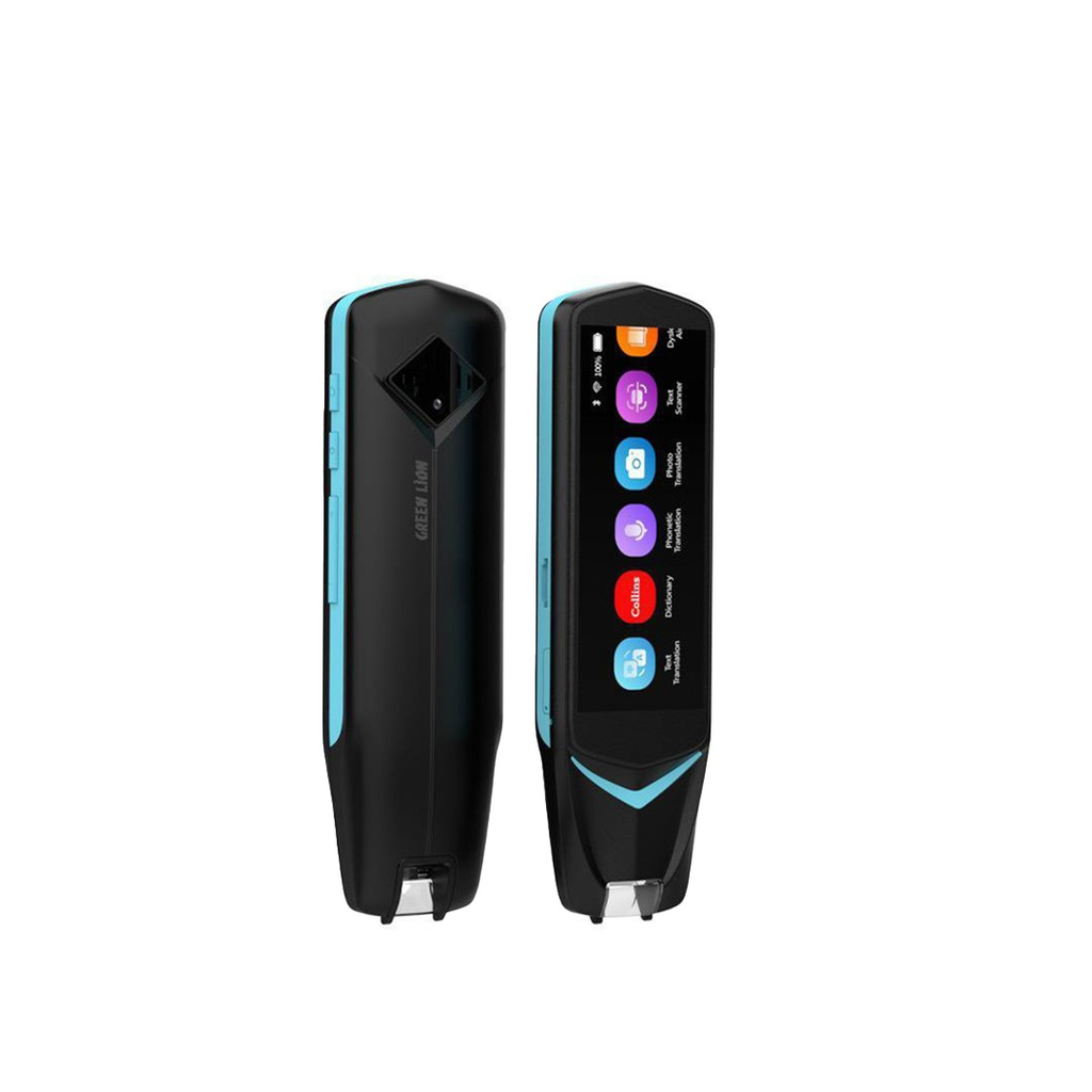 Green Lion Scan Reader Pen - Black