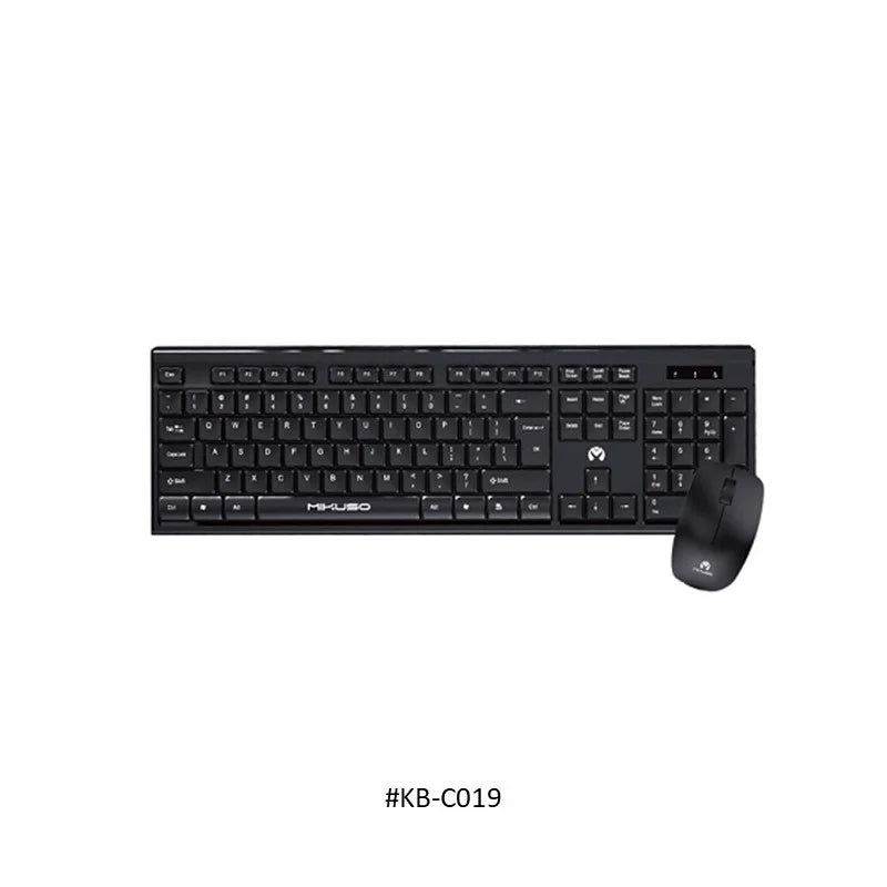 Mikuso KB-C019 Wireless Combo Keyboard & Mouse