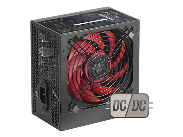 Mars Ultra-Silent 550W Gaming Power Supply 120Mm Ai-Rpm Fan