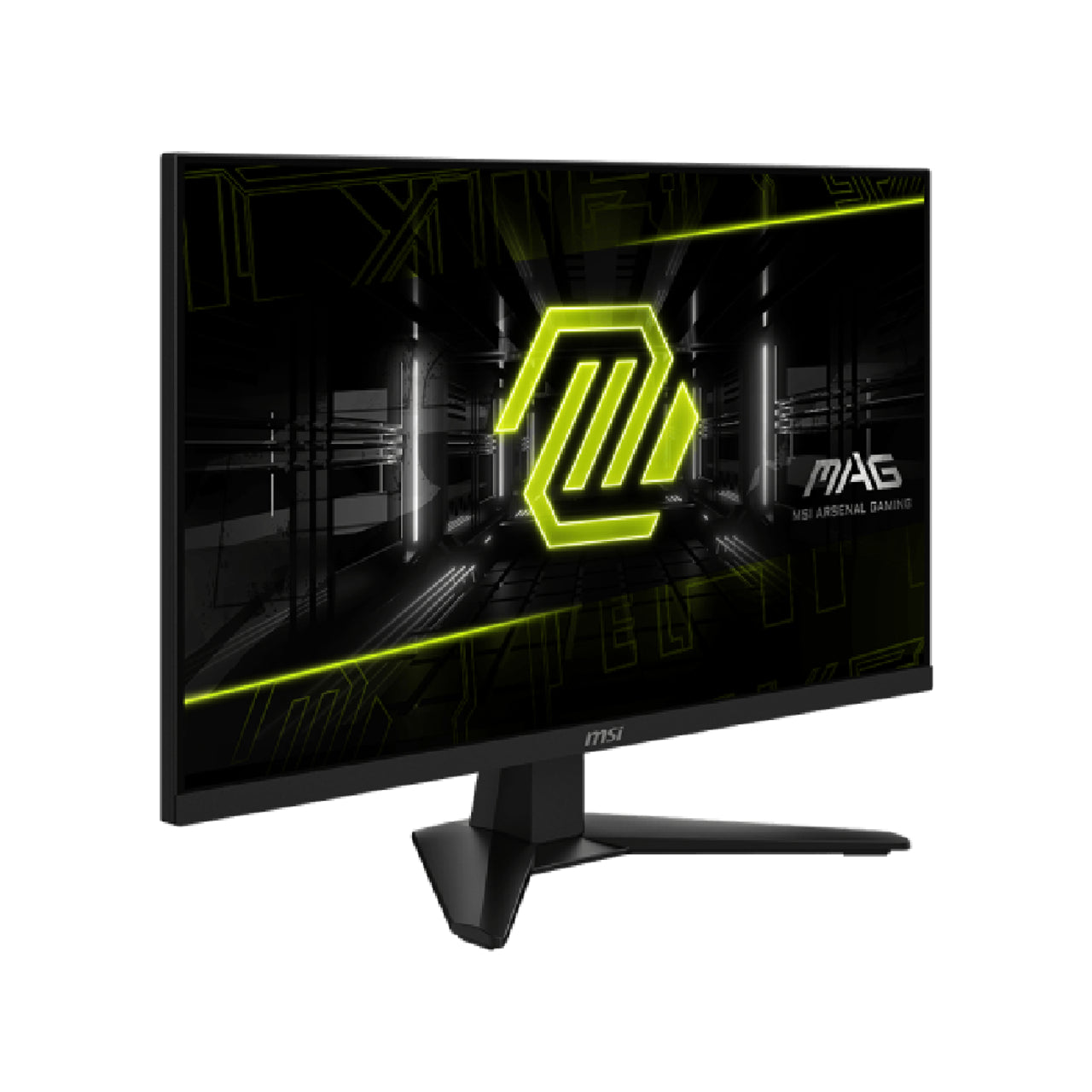 MSI MAG 274F 27-Inch FHD Rapid IPS Gaming Monitor – 200Hz Refresh Rate, 0.5ms Response Time, HDR Ready, AI Vision, Adaptive Sync, True 10-Bit Color Depth, Console & VRR Support, HDMI 2.0b, DP 1.2a, Tilt-Adjustable | 1 YEAR WARRANTY