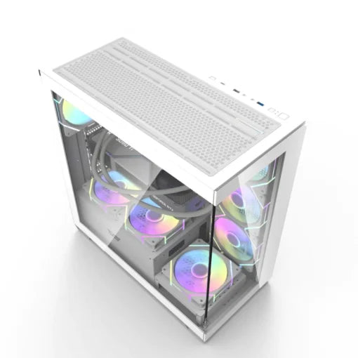 DarkFlash DS900 ATX PC Case - White
