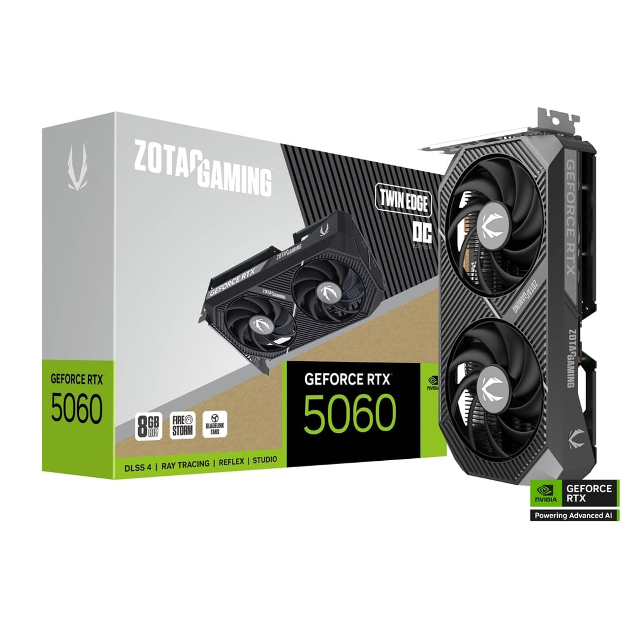 ZOTAC GAMING GeForce RTX 5060 Twin Edge Graphic Card